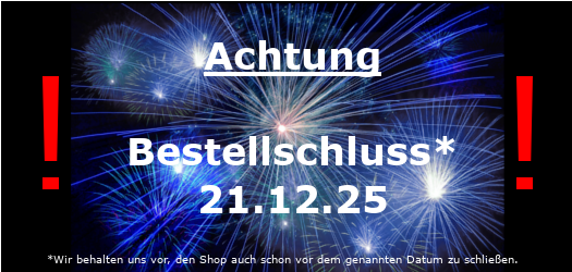 Bestellschluss