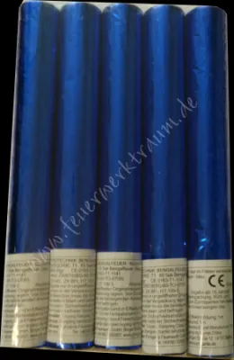 Bengalfeuer - Blau 5er Pack