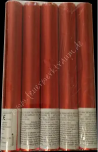 Bengalfeuer - Rot 5er Pack