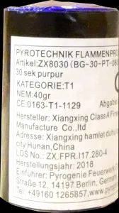 Bengaltopf purple (30s) 5er Pack